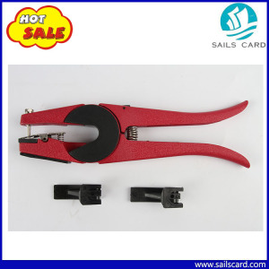 Animal Ear Tag Plier in Red Color